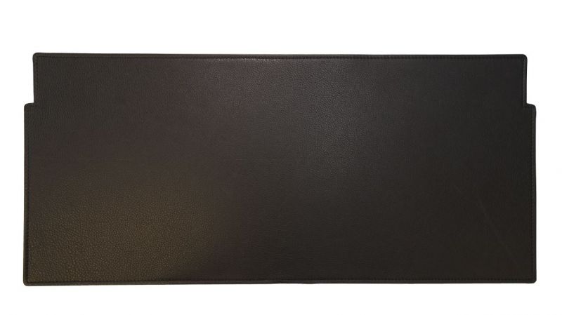 Lederauflage für USM Schreibtisch Innen 50x35 GRAPHITSCHWARZ Leather on Top EINZELSTÜCK 